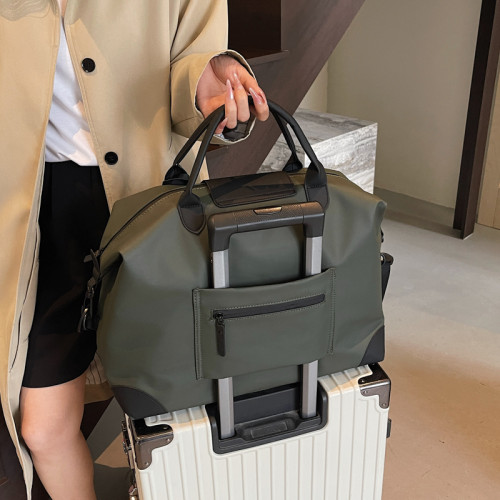 2025新款短途旅行包女士輕便出差行李包男大容量單肩包運動健身包