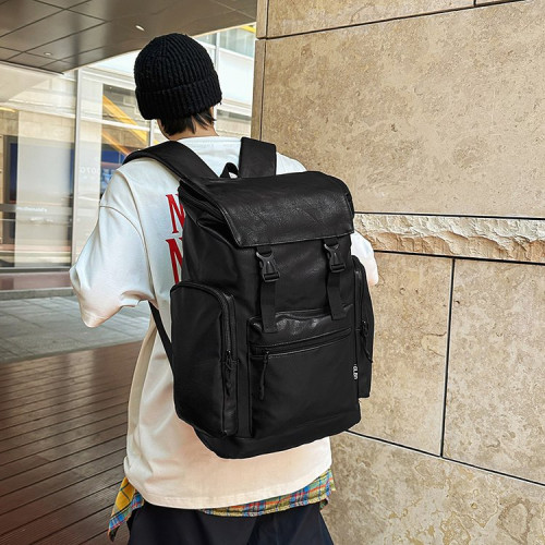 後後背包男大容量雙肩包初高中學生書包女旅行包商務通勤電腦包男後後背包