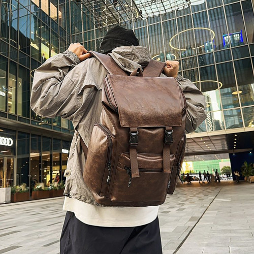 後後背包男大容量雙肩包初高中學生書包女旅行包商務通勤電腦包男後後背包