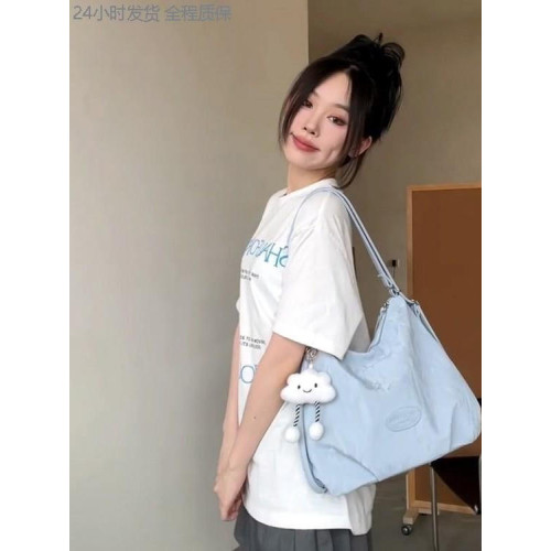 女款2025新款後後背包簡約森系通勤托特包質感學生課雙肩單肩斜背手提