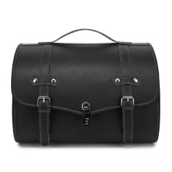 復古摩托車尾箱包後座包掛包防水電動車置物包後備箱收納後尾包