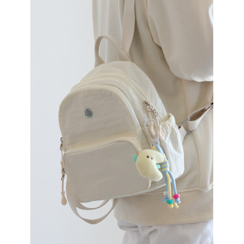 日系ins迷你雙肩包女2026新款媽咪包百搭輕便旅行後後背包小型通勤包