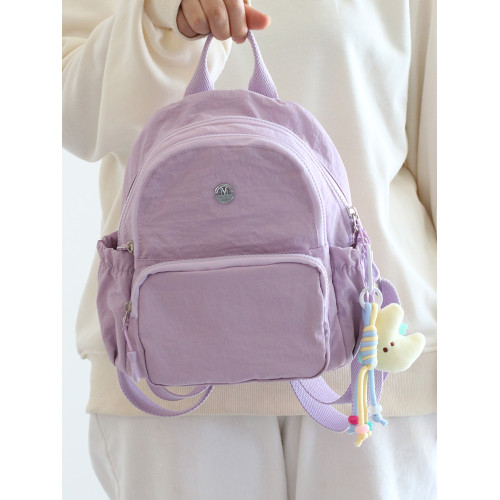 日系ins迷你雙肩包女2026新款媽咪包百搭輕便旅行後後背包小型通勤包