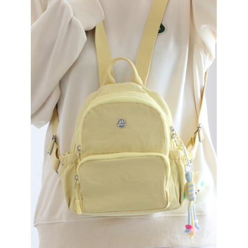 日系ins迷你雙肩包女2026新款媽咪包百搭輕便旅行後後背包小型通勤包