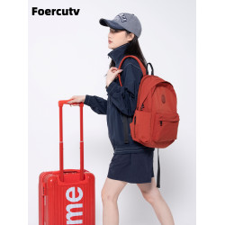 Forever戶外雙肩包女高顔值徒步後後背包大學生通勤上課書包初中生男