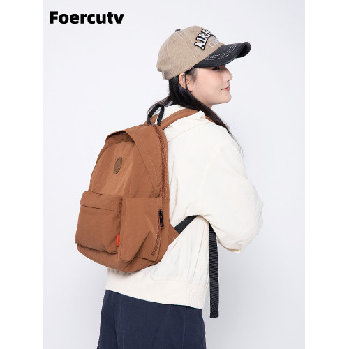 Forever戶外雙肩包女高顔值徒步後後背包大學生通勤上課書包初中生男