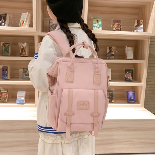 大容量母嬰包輕便外出媽媽包時尚2024新款寶媽多功能雙肩包媽咪帶