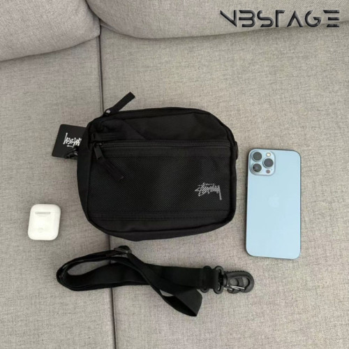 新款潮品 多功能休閒小包印花單肩斜後後背包死飛包男女小挎包4色