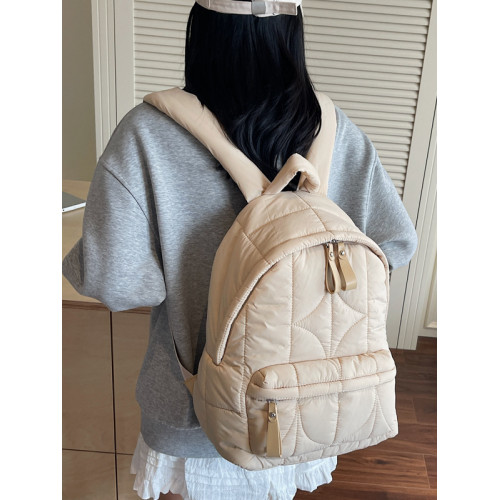 大容量學生上課雙肩包2026新款戶外旅行通勤休閒簡約運動小後後背包女