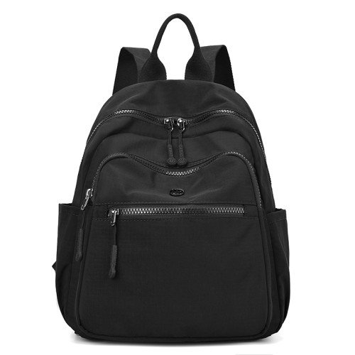 牛津布雙肩包女2025新款時尚輕便小型高級感旅遊帆布休閒後後背包