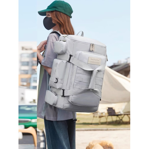 戶外旅行後後背包大容量旅遊雙肩包女出差通勤行李後後背包男運動健身包