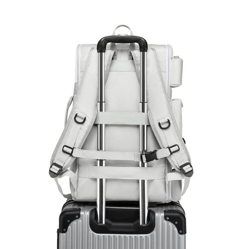 戶外旅行後後背包大容量旅遊雙肩包女出差通勤行李後後背包男運動健身包