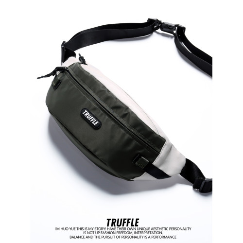 TRUFFLE2026新款休閒挎包男士腰包單肩斜後後背包女胸包大容量通勤包