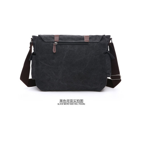 機車風摩托車包復古休閒斜後後背包多功能工具包帆布耐磨單肩男士挎包