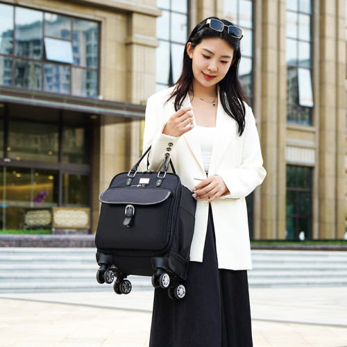 12寸行李箱女小型輕便春秋航空登機旅行箱迷你拉桿密碼箱子男潮