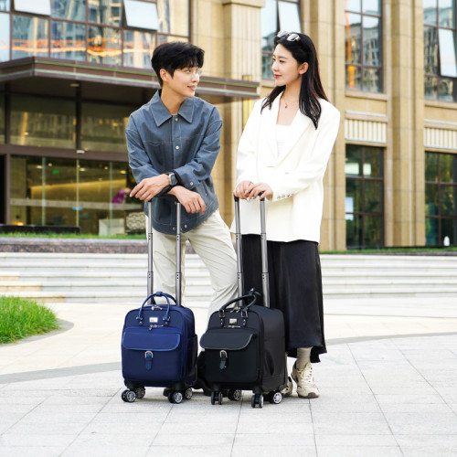 12寸行李箱女小型輕便春秋航空登機旅行箱迷你拉桿密碼箱子男潮