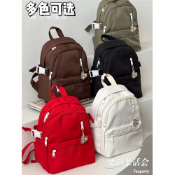 茶話會輕便迷你書包旅行小後後背包 日系ins學生休閒百搭小號雙肩包女