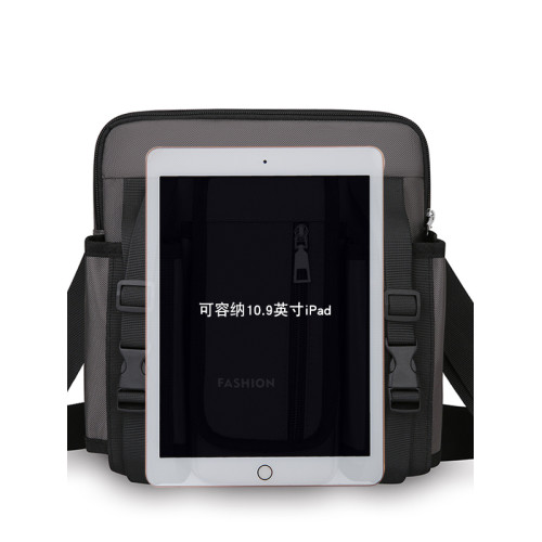 大容量單肩斜後後背包戶外路亞水壺雨傘收納包多口袋時尚旅行通勤後後背包