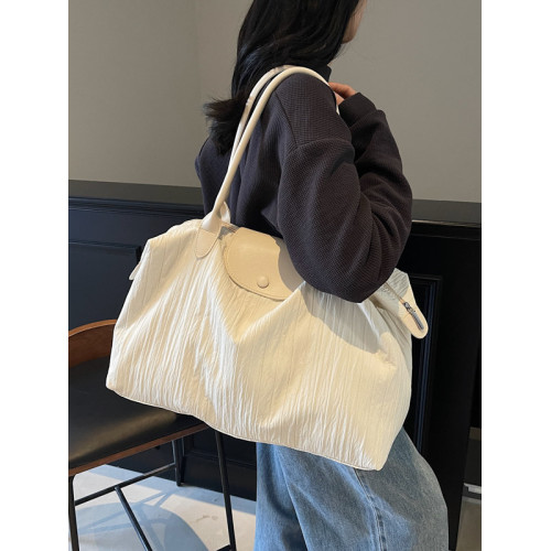 大容量短途出差通勤旅遊旅行包女輕便時尚行李包單肩待産包健身包