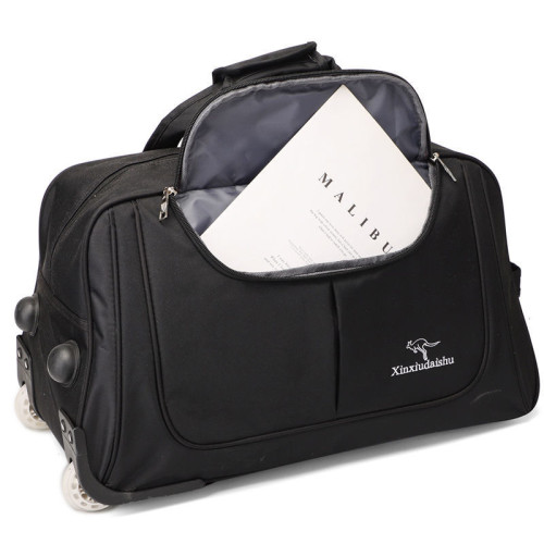 拉桿包折曡旅行袋男女輕便時尚健身包大容量手提可登機學生行李包