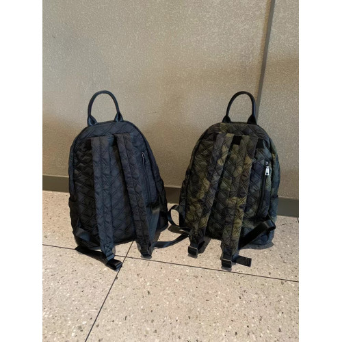 港風太空棉休閒雙肩包2025新款潮流大容量超輕時尚休閒後後背包女