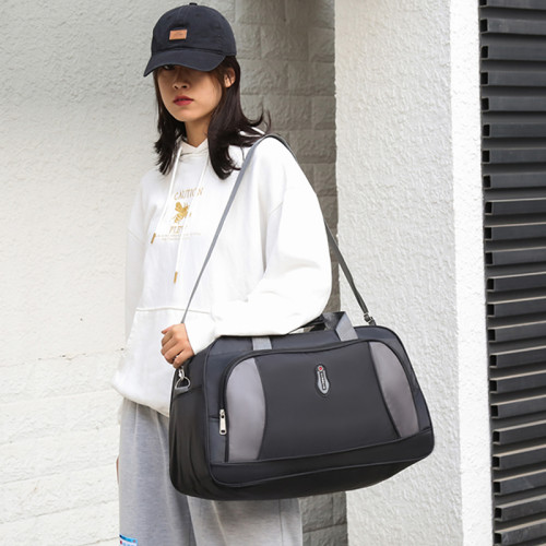 手提旅行包大容量旅行袋單肩斜背女包可裝衣服的包包行李旅遊包男