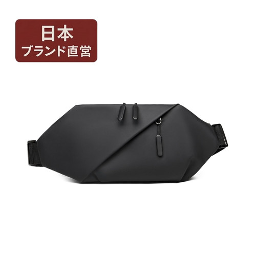 日本進口男士2025新款胸包斜後後背包男小包單肩包腰包休閒小挎包