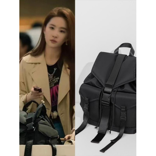 玫瑰的故事劉亦菲同款包輕便牛津布雙肩包女防水後後背包大容量旅行袋