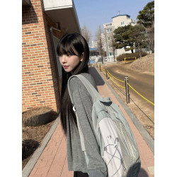 韓國柳智敏同款kaiwei韓國設計師品牌平替男女百搭雙肩包25新款