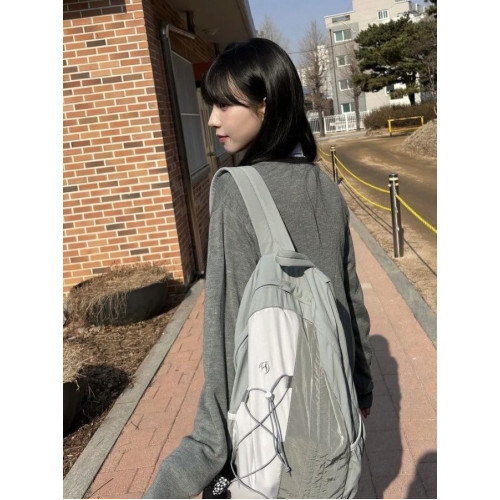 韓國柳智敏同款kaiwei韓國設計師品牌平替男女百搭雙肩包25新款