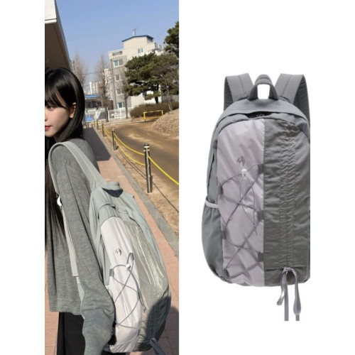 韓國柳智敏同款kaiwei韓國設計師品牌平替男女百搭雙肩包25新款