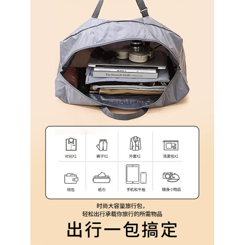 可折曡旅行包大容量大拉桿手提出差家用可攜式收納包運動健身行李袋 可折曡旅行包大容量大拉桿手提出差家用可攜式收納包運動健身行李袋
