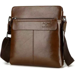 牛皮男包真皮包男士單肩包斜後後背包休閒包包掛包後後背包外出可攜式皮包