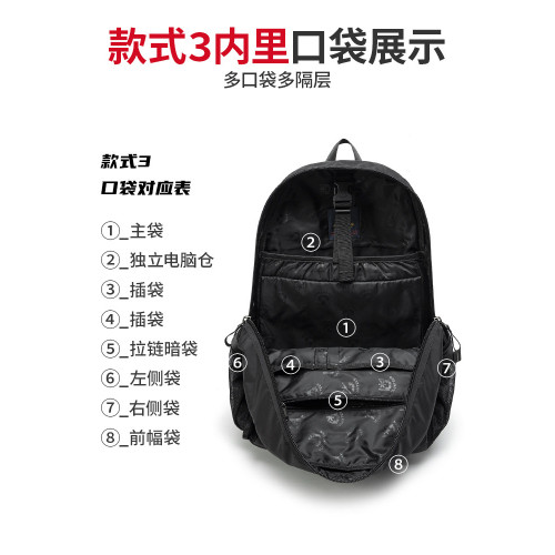 2026新款雙肩包男牛津布後後背包男大容量電腦包帆布旅行包學生書包男