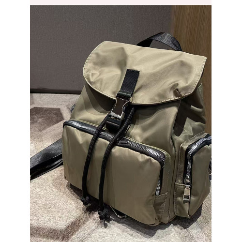 2025新品工裝休閒尼龍布繙蓋後後背包百搭潑水抽繩旅行雙肩包學生後後背包 2025新品工裝休閒尼龍布繙蓋後後背包百搭潑水抽繩旅行雙肩包學生後後背包