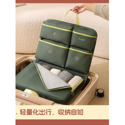 旅行包女大容量手提行李袋出遊包登機包折曡衣物收納包內衣分裝袋