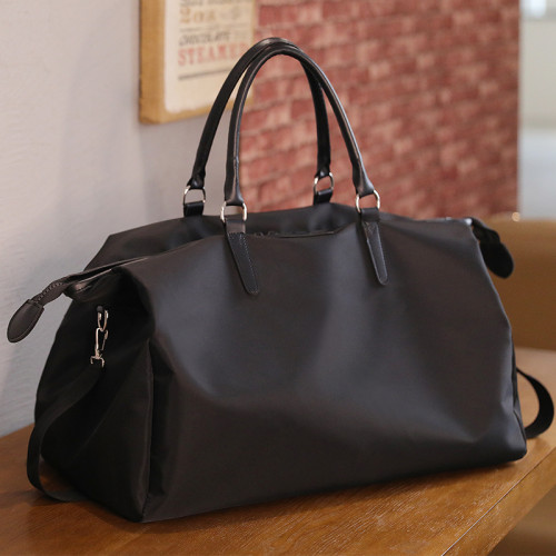 大容量商務行李包男女防水旅行袋可套拉桿收納包出差斜後後背包健身包