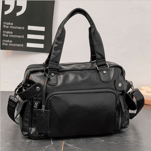 2026新款韓版手提包男士商務時尚休閒皮質單肩包斜後後背包通勤電腦包 2026新款韓版手提包男士商務時尚休閒皮質單肩包斜後後背包通勤電腦包