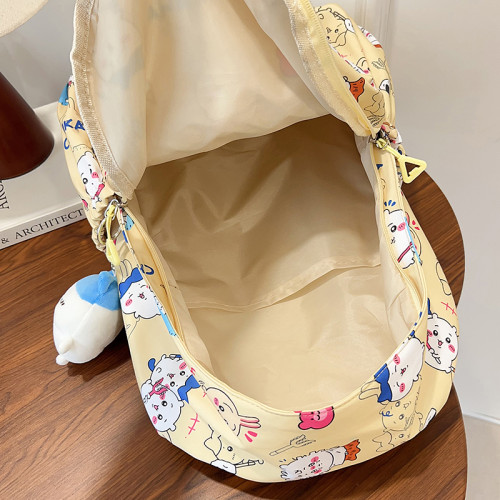 書包初中女生小學生三到六年級超輕便大容量後後背包旅行高中生雙肩包