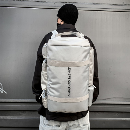 大容量運動訓練滑雪健身包男雙肩後後背包乾濕分離旅行包單肩斜後後背包女