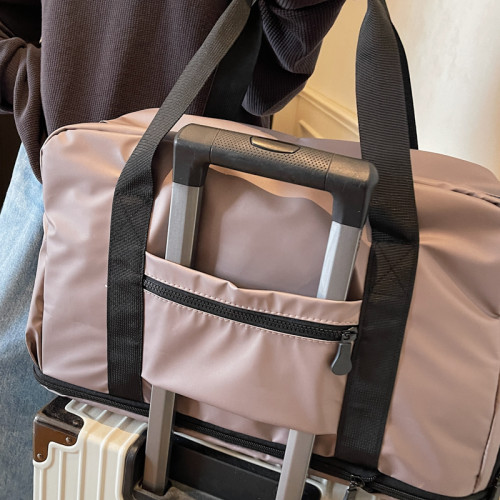 大容量防水旅行袋輕便手提行李包短途出差旅行包旅遊健身包待産包