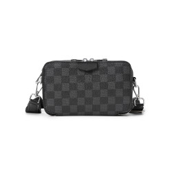 斜後後背包男新款時尚小方包韓版男包潮流男士單肩包休閒後後背包手機包潮