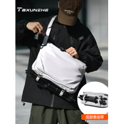 二代阿波羅2斜後後背包男士單肩後後背包上班通勤機能郵差包筆記型電腦包