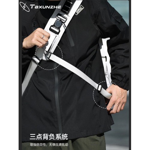 二代阿波羅2斜後後背包男士單肩後後背包上班通勤機能郵差包筆記型電腦包