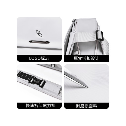 二代阿波羅2斜後後背包男士單肩後後背包上班通勤機能郵差包筆記型電腦包