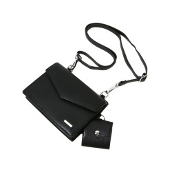 韓國PU皮男包小後後背包男士橫款商務單肩包斜後後背包公文包青年磁釦款