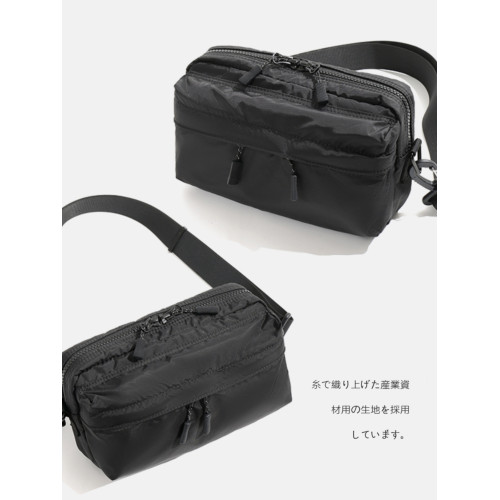 日系潮牌 FORCE 2WAY WAIST 防水腰包休閒男包通勤功能單肩斜後後背包