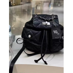 韓國小衆Matinkim 25甯藝卓同款菱格小香風魚子醬百搭機車雙肩包