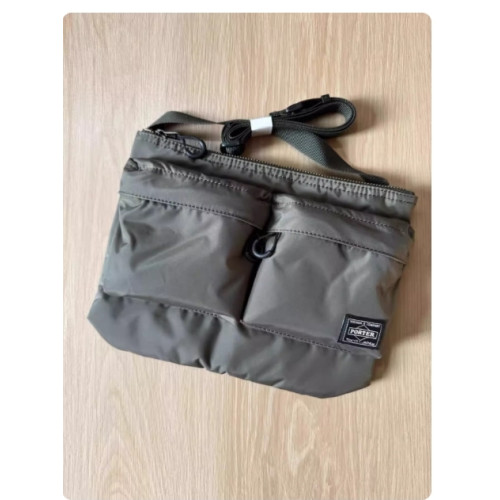 日系ins潮流休閒防水男女尼龍通勤旅行包單肩包斜背潮牌工裝小包