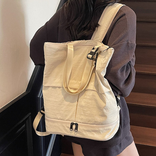 大容量短途旅行包女雙肩包輕便手提時尚運動健身包單肩收納行李包 大容量短途旅行包女雙肩包輕便手提時尚運動健身包單肩收納行李包